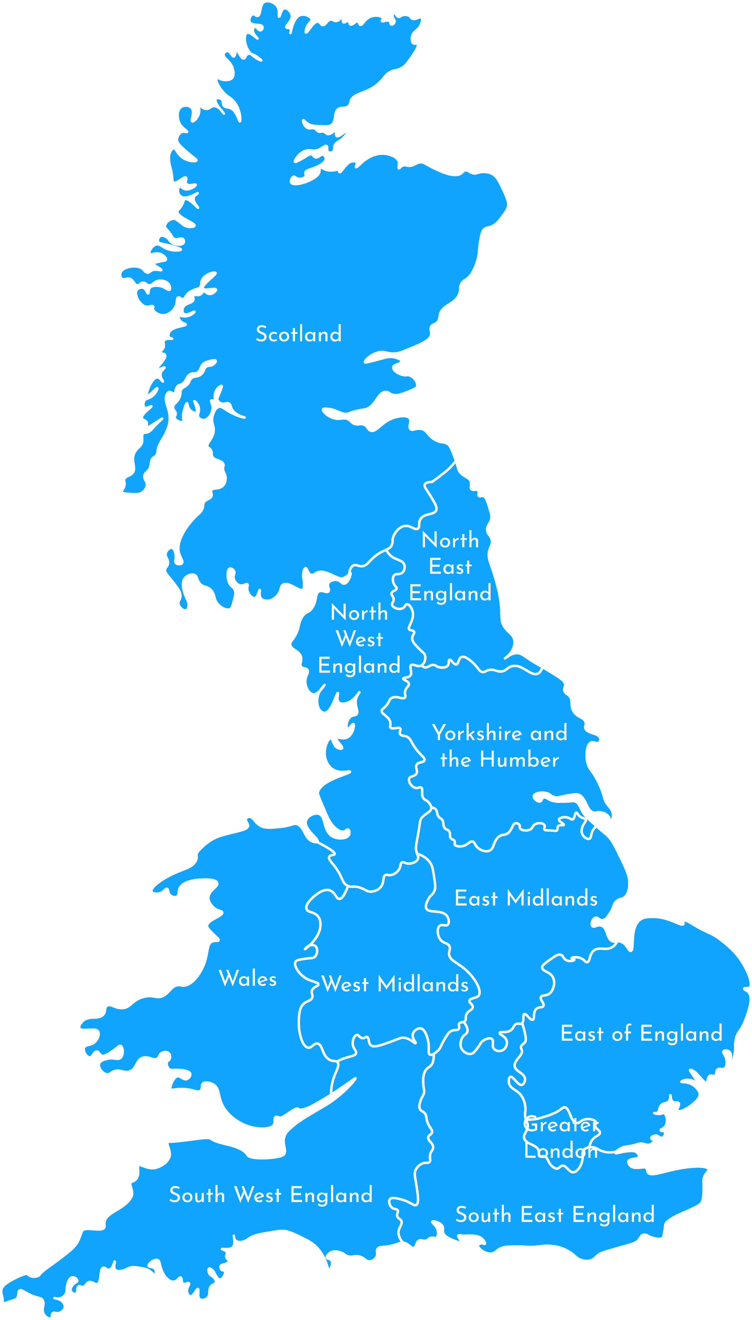 Map of commercial cleaning