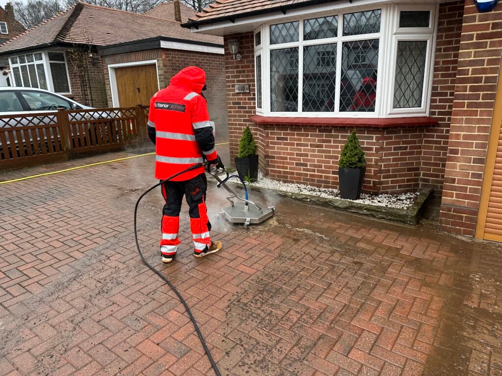 Driveway cleaning services